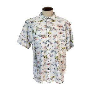 Tommy Bahama Retro Bungalow Cruiser Camp Shirt XL